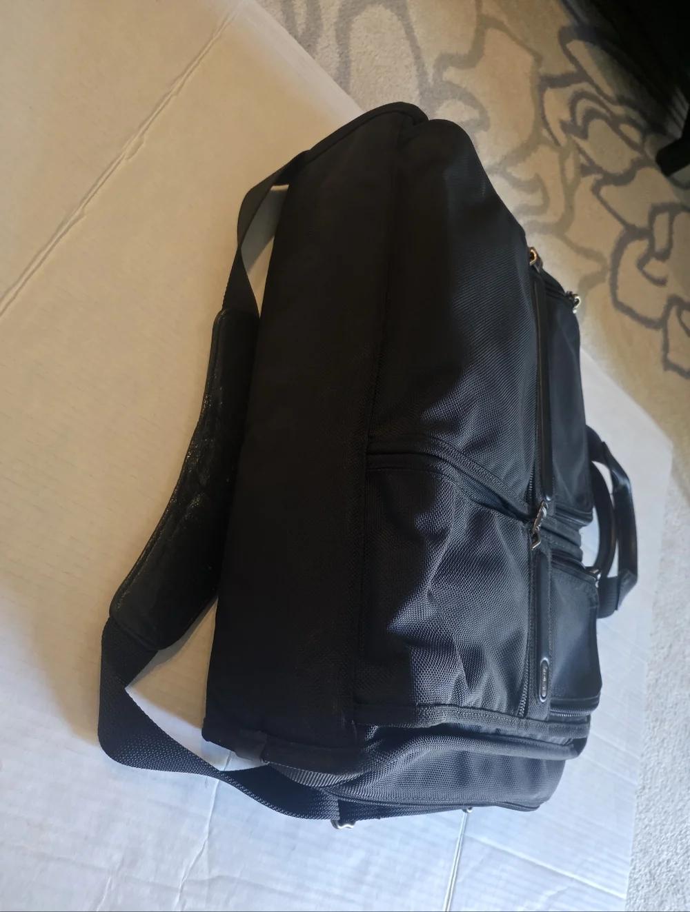 TUMI Men's Business & Travel Black Breifcase -26150D4.